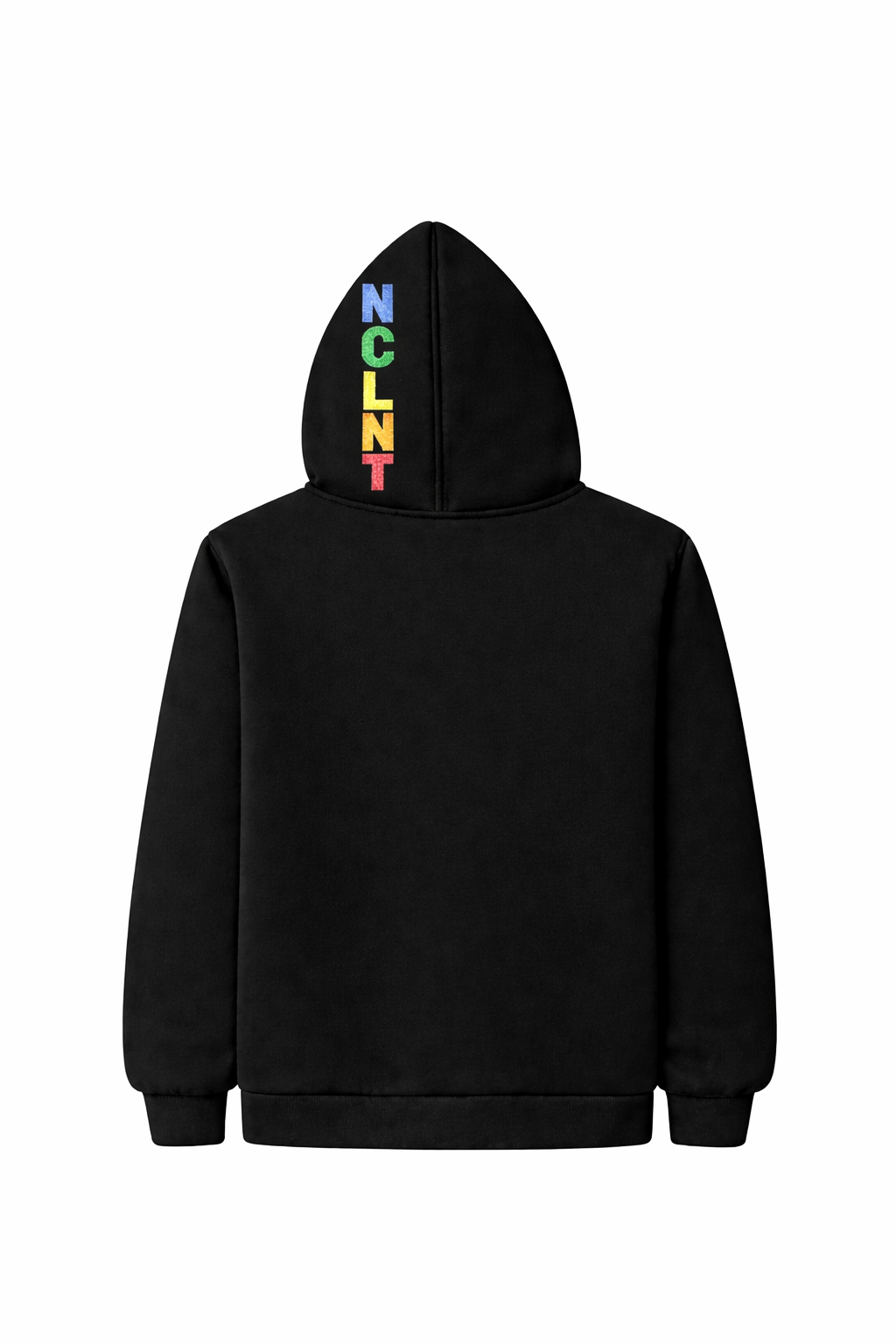 NCLNT WRLD Black Full Zip Hoodie – PRE-ORDER